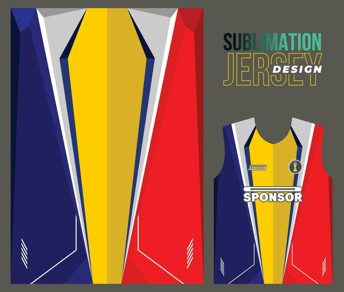 vector jersey Deportes diseño para carreras ciclismo fútbol americano juego de azar motocross