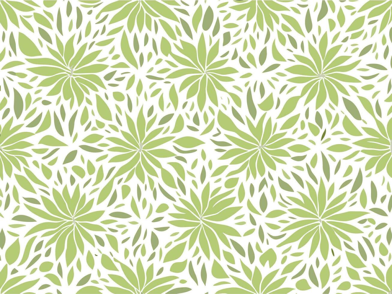 Seamless floral pattern with flowers and leaves. Vector illustration