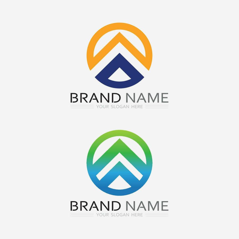 Business finance and Marketing logo Vector illustration  design
