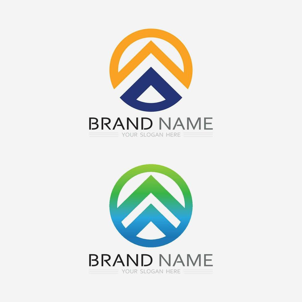 Business finance and Marketing logo Vector illustration  design