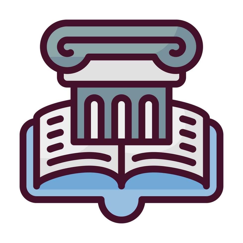 History fill outline icon vector