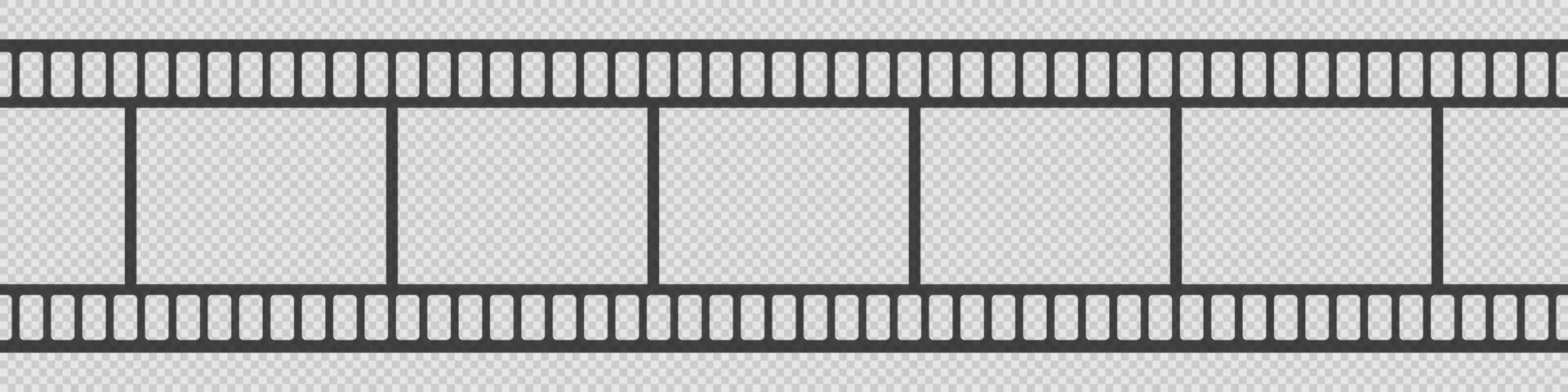 Seamless film strip vector