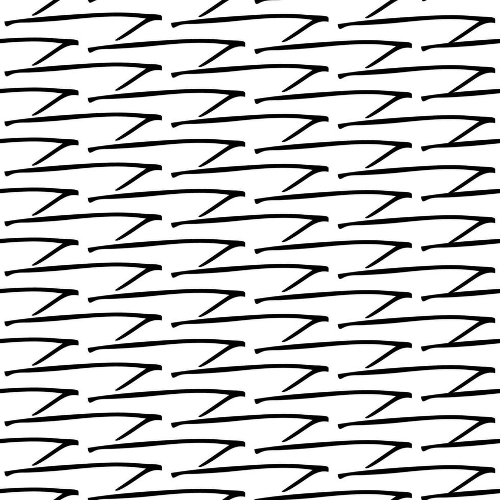 Seamless pattern with doodle arrows vector