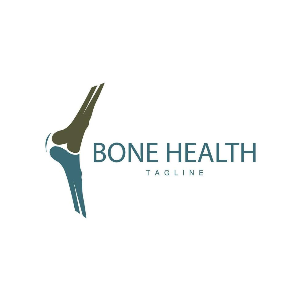 Bone Logo, Bone Care Health Design, Simple Symbol Template Illustration vector