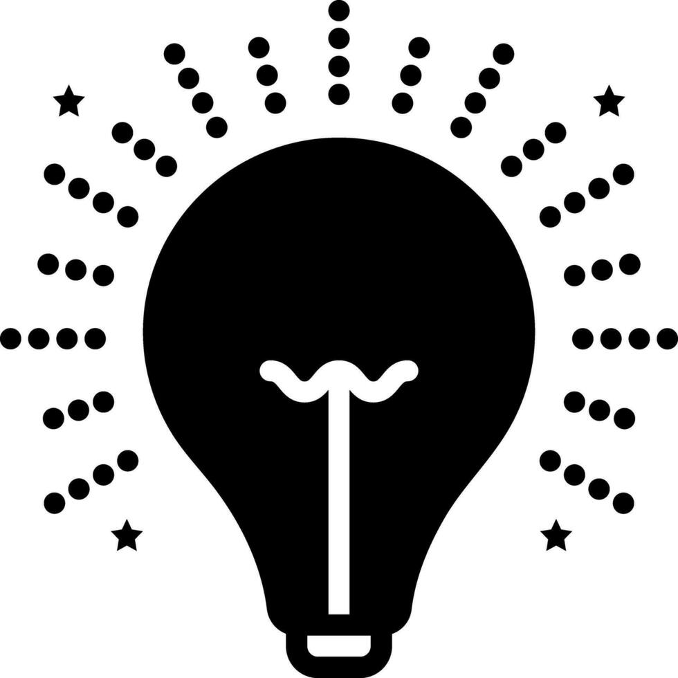 solid icon for light vector