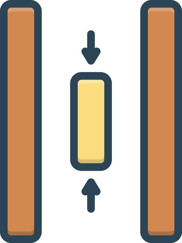 color icon for within vector
