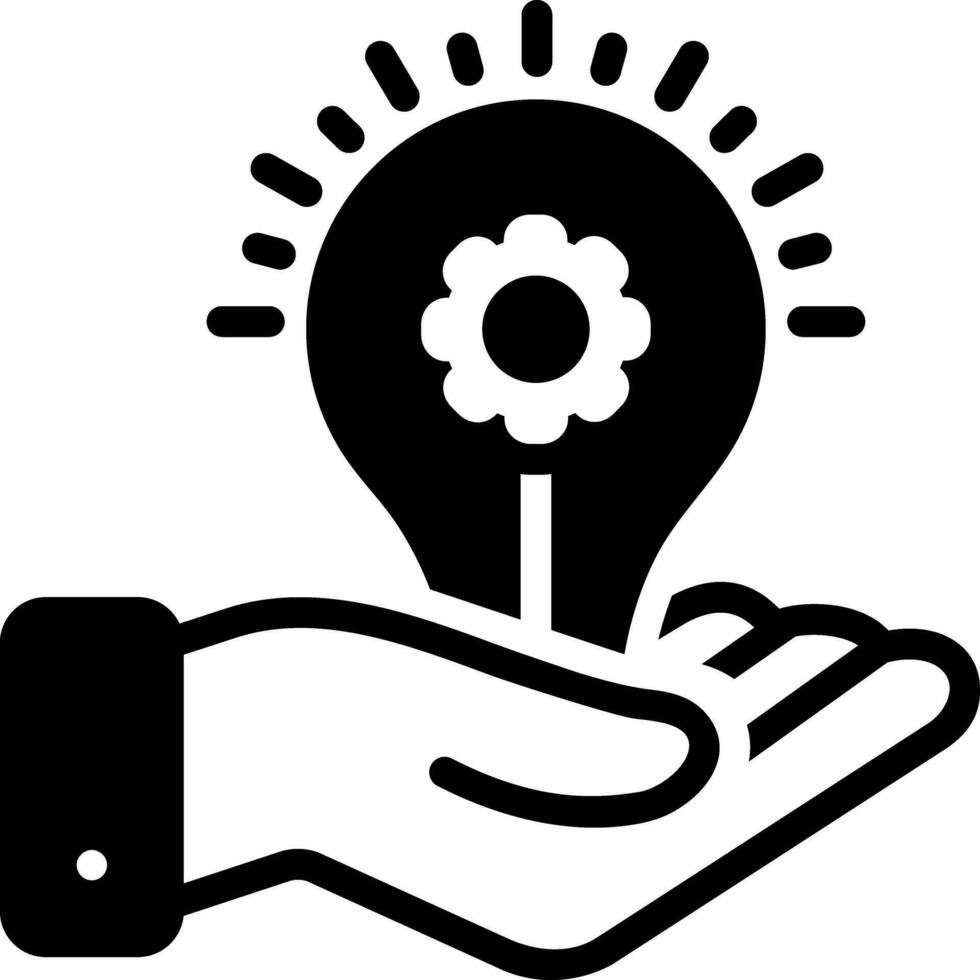 solid icon for provider vector