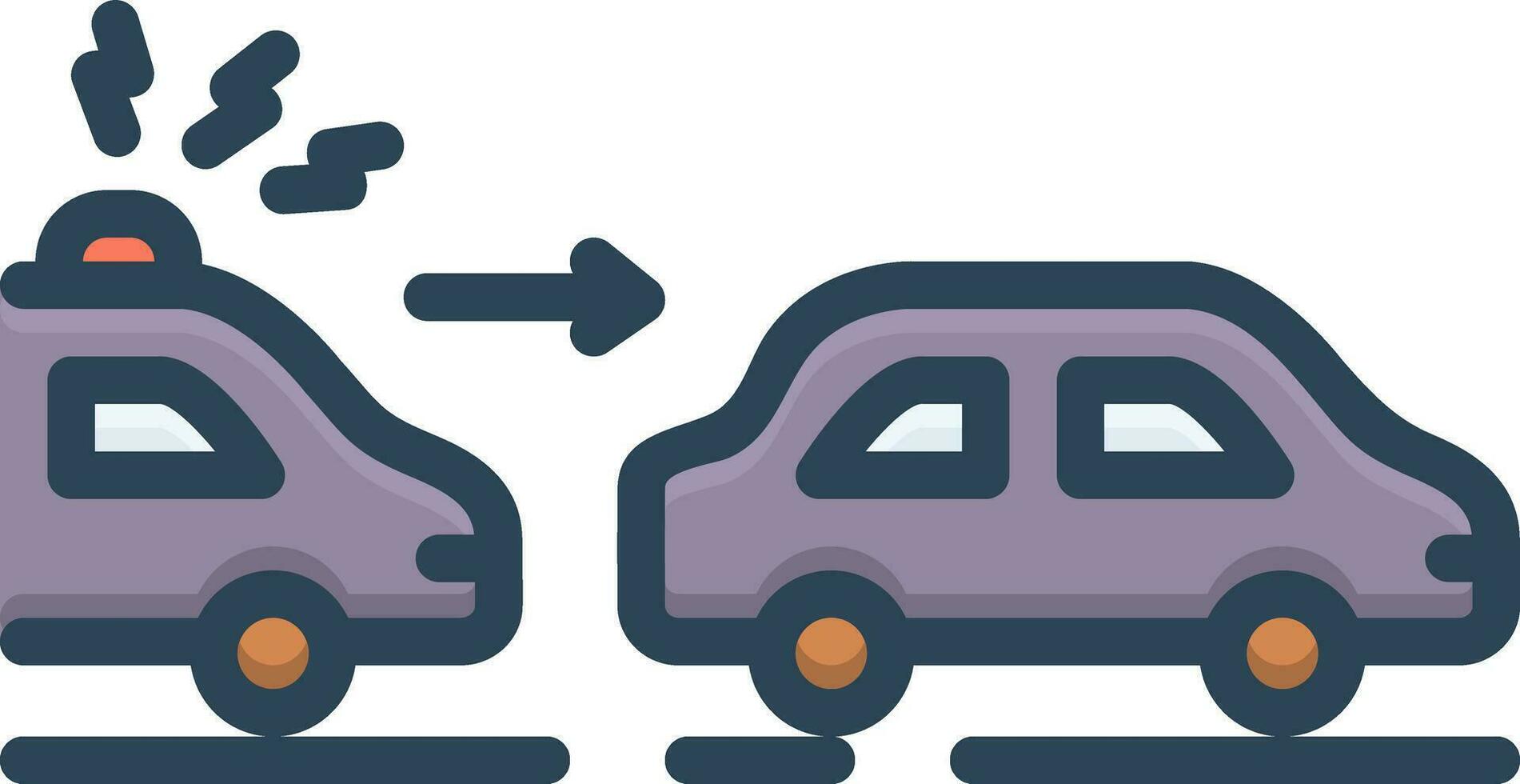 color icon for chase vector