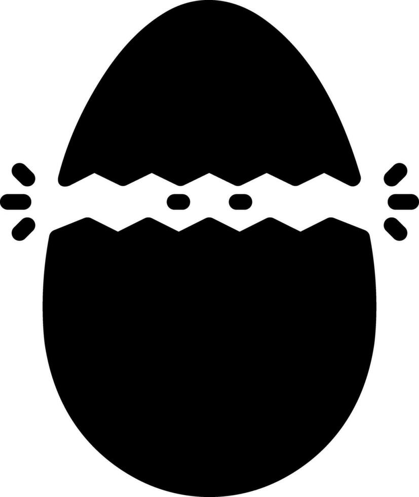 solid icon for birth vector