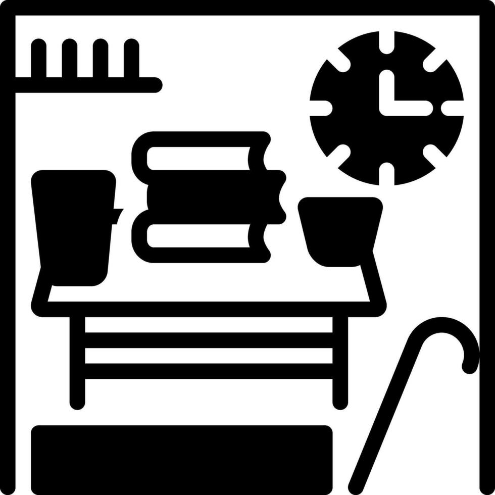 solid icon for laboriously vector