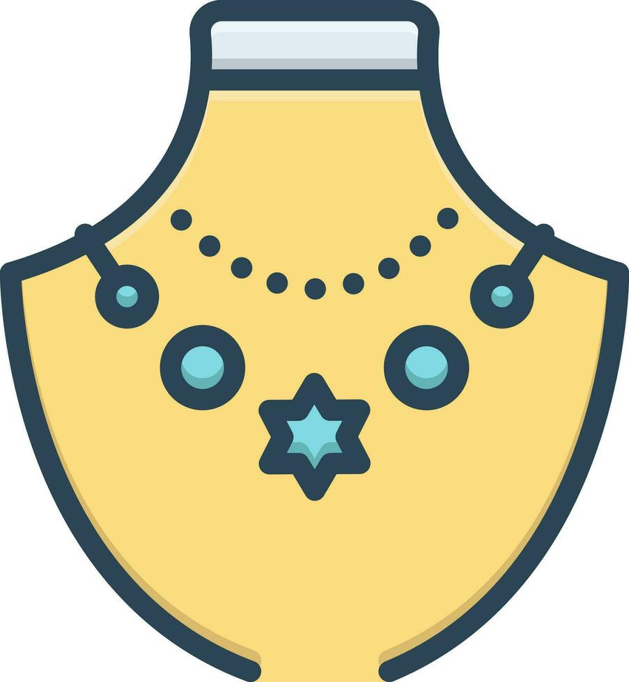 color icon for golden vector
