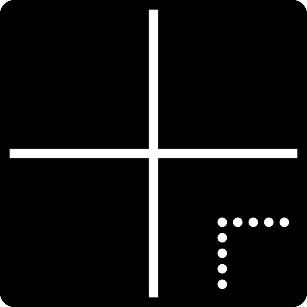 solid icon for section vector