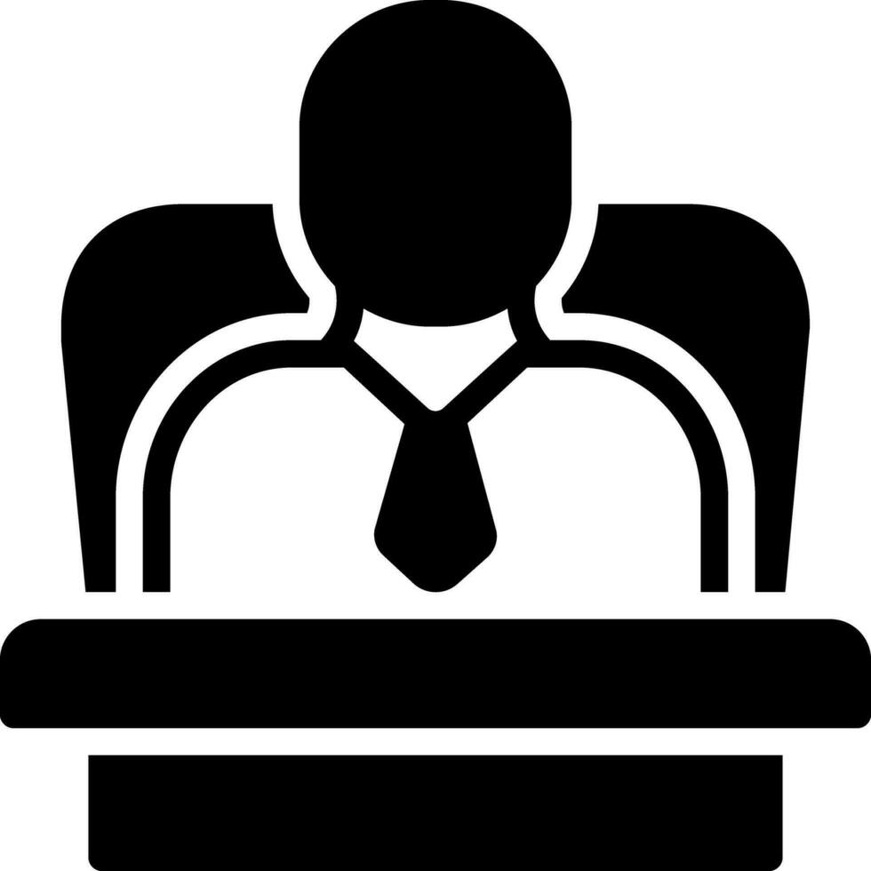solid icon for ceo 26765574 Vector Art at Vecteezy
