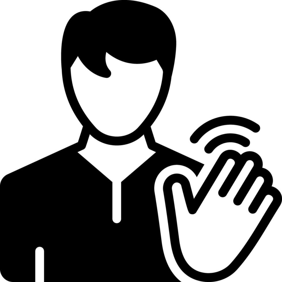 solid icon for hi vector