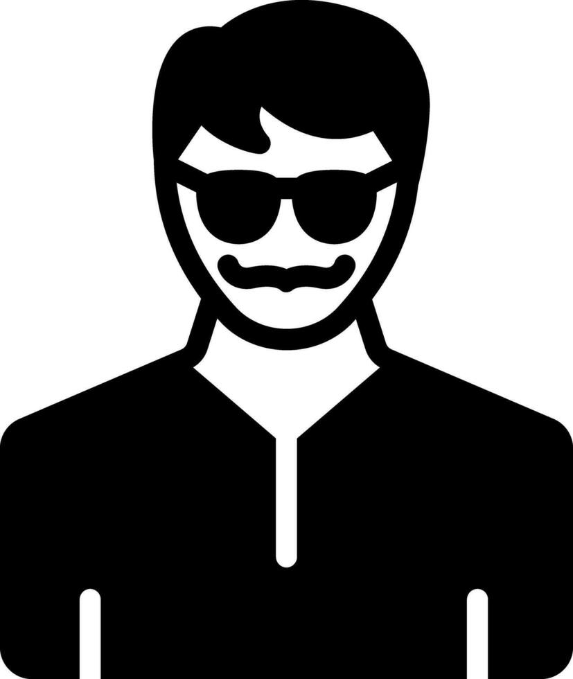 solid icon for elite vector