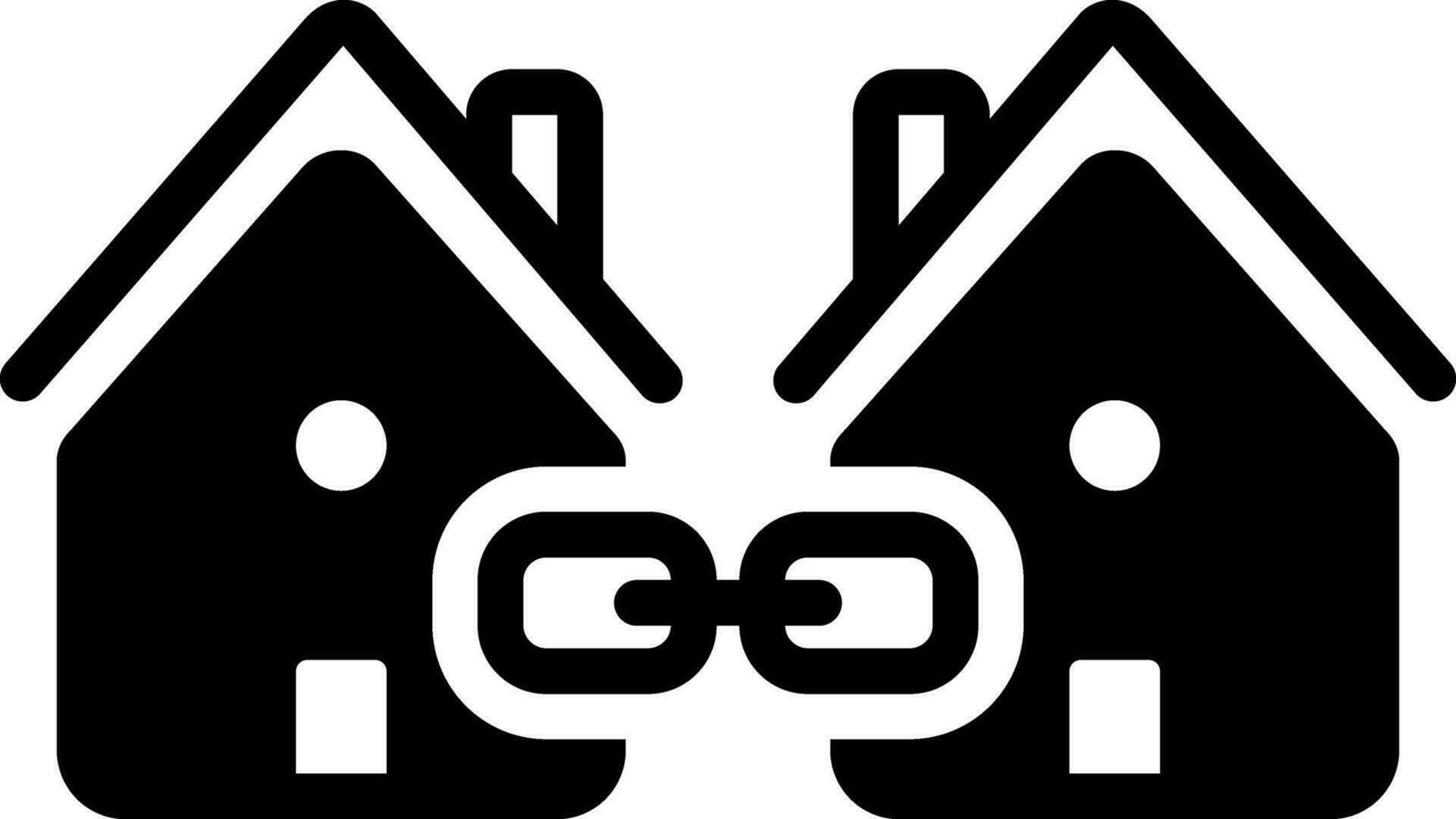 solid icon for link vector