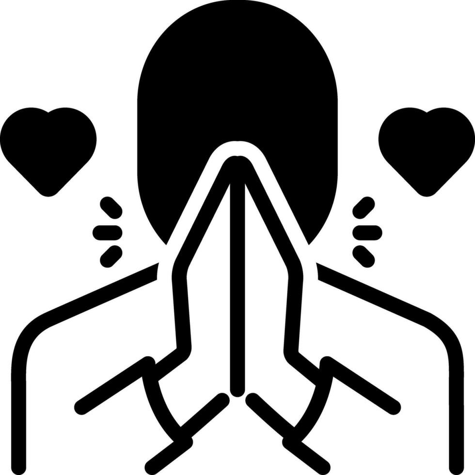solid icon for honor vector
