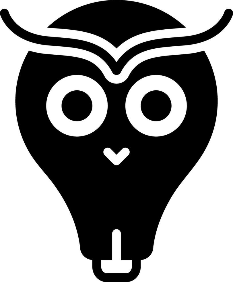 solid icon for wise vector