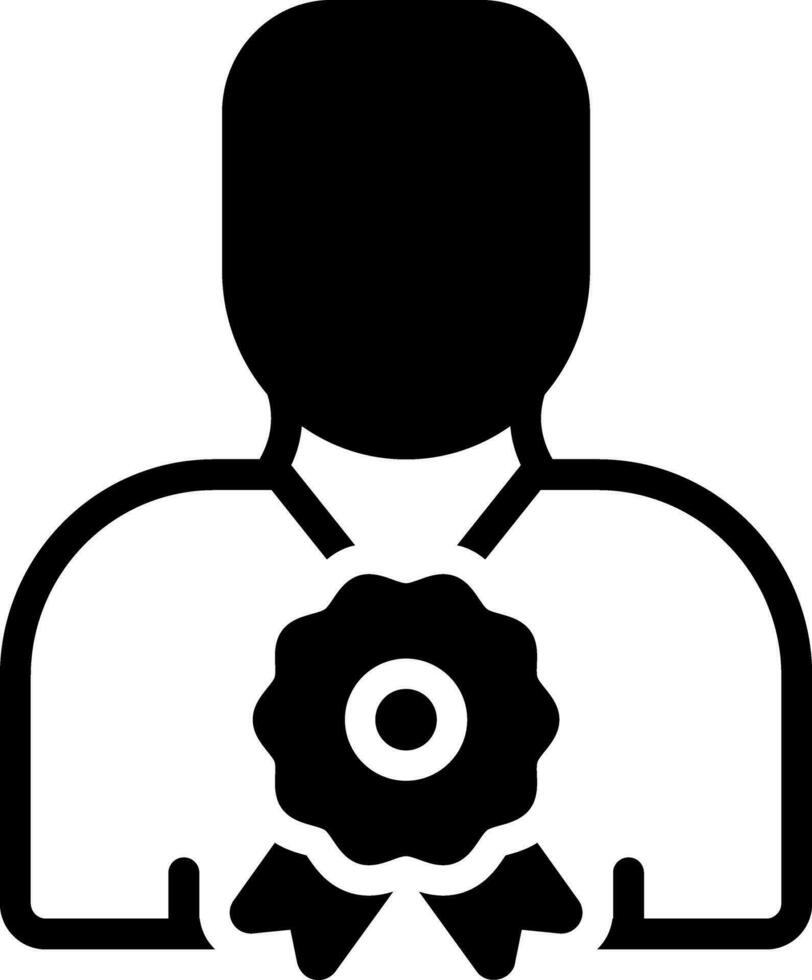 solid icon for fit vector