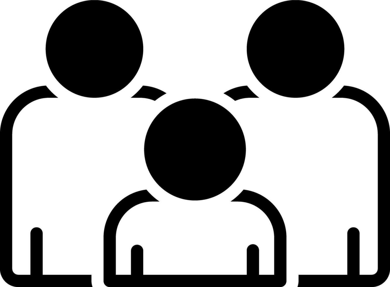 solid icon for adopt vector
