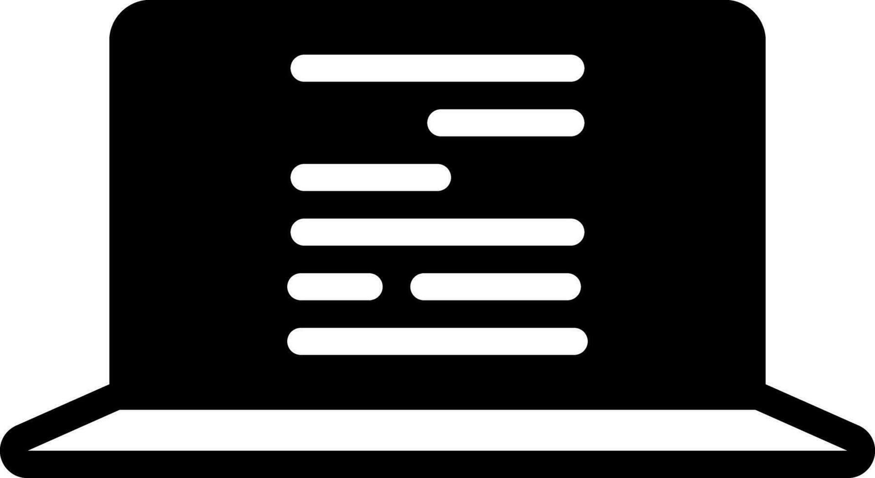 solid icon for lesson vector