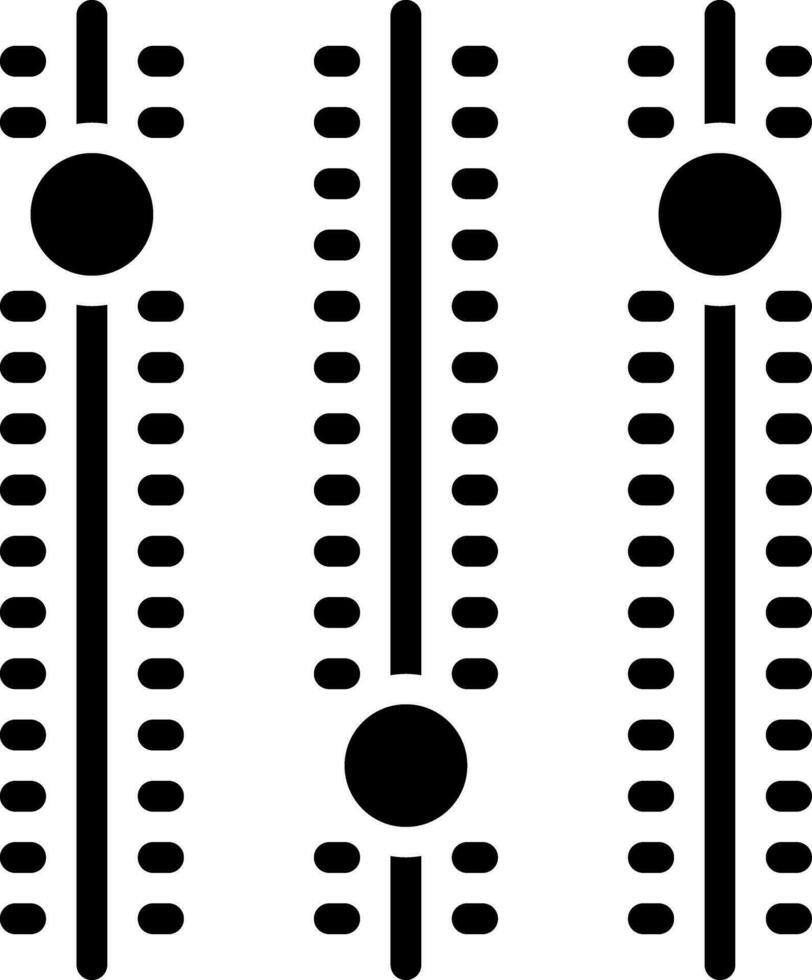 solid icon for volume vector