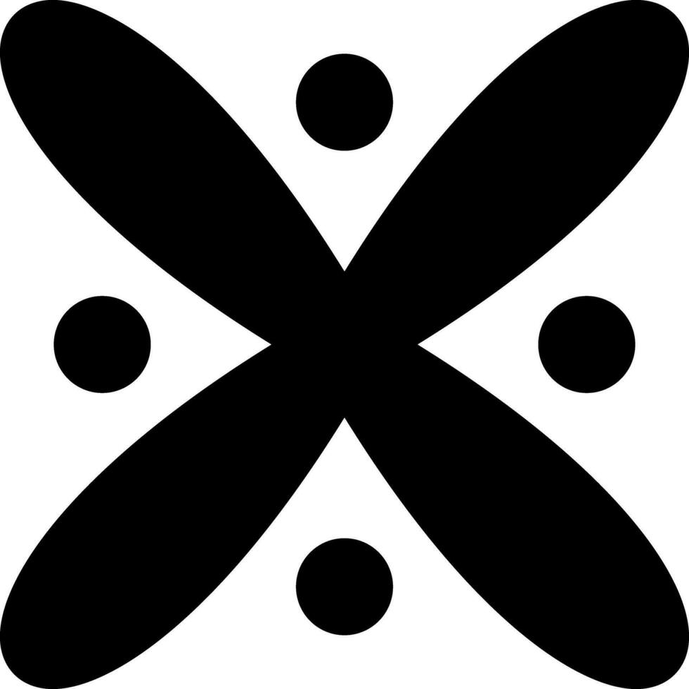 solid icon for element vector