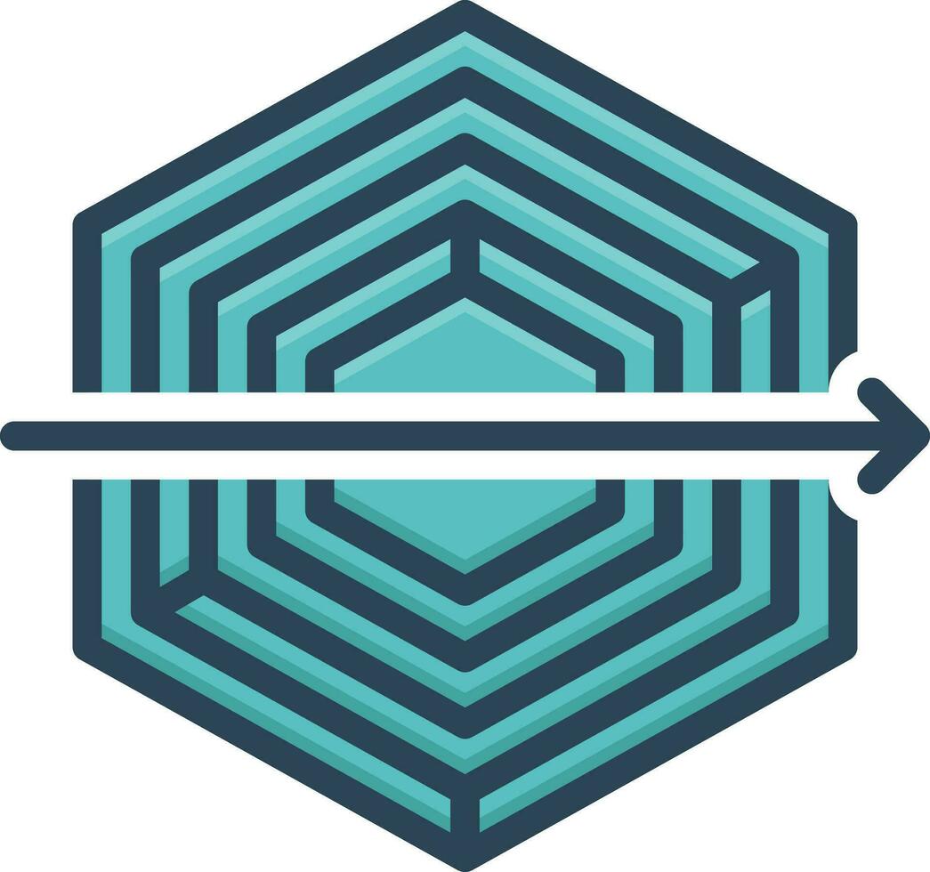 color icon for typically vector