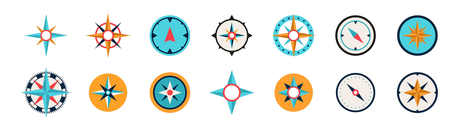 Compass Icon - Omni Style - Iconfu