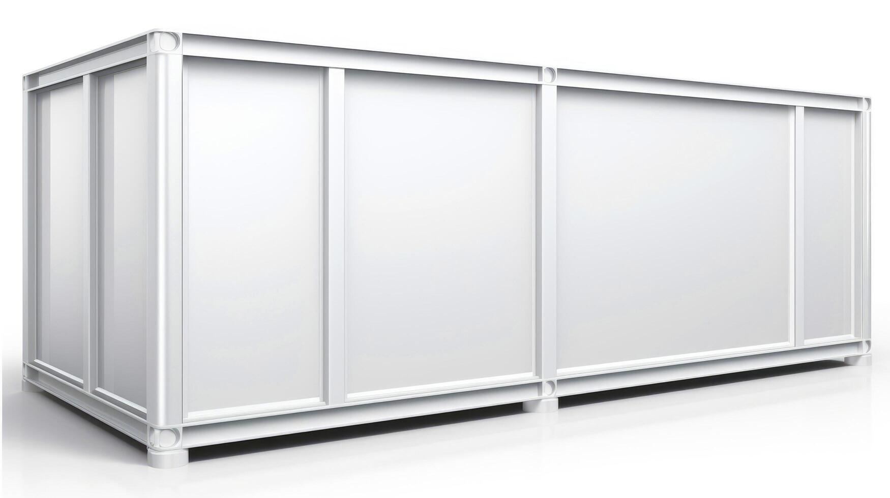 Mobile office buildings or container site office for construction site. Shipping container. Portable house and office cabins, illustration photo