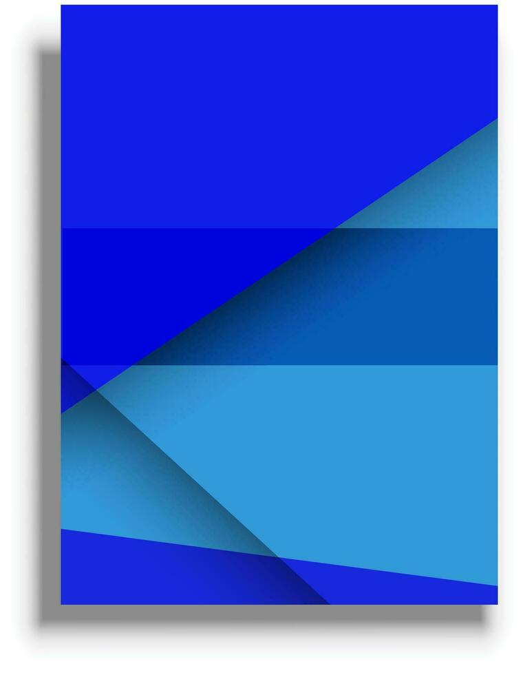 Presentation cover template, vector background