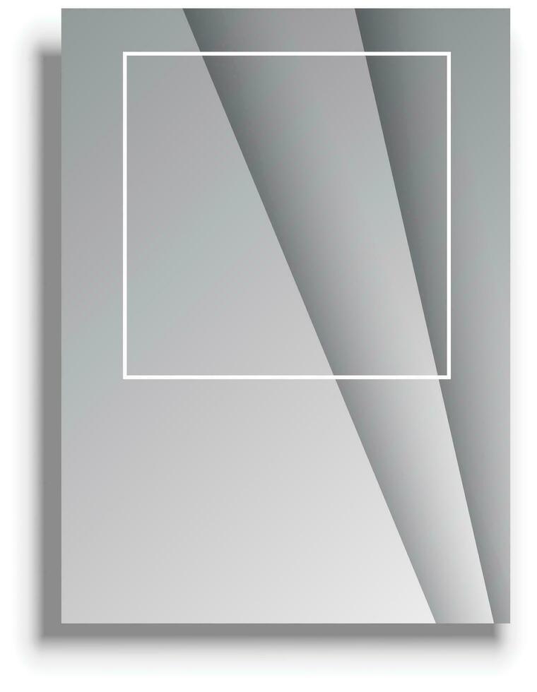 presentación cubrir plantilla, gris vector antecedentes
