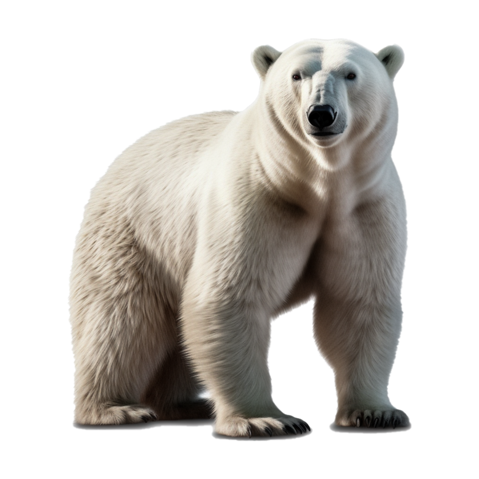 Polar bear aesthetic png