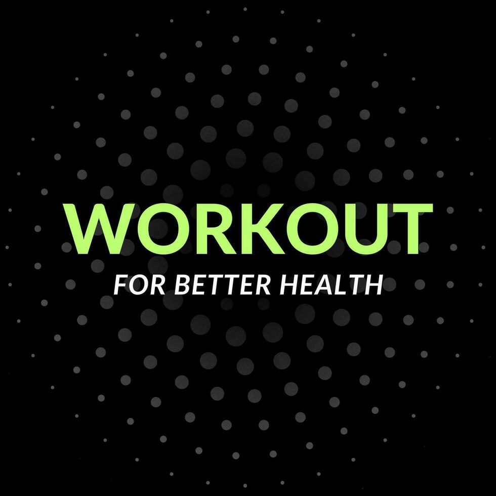 Customizable abstract background black and green color fitness gym banner template, vector