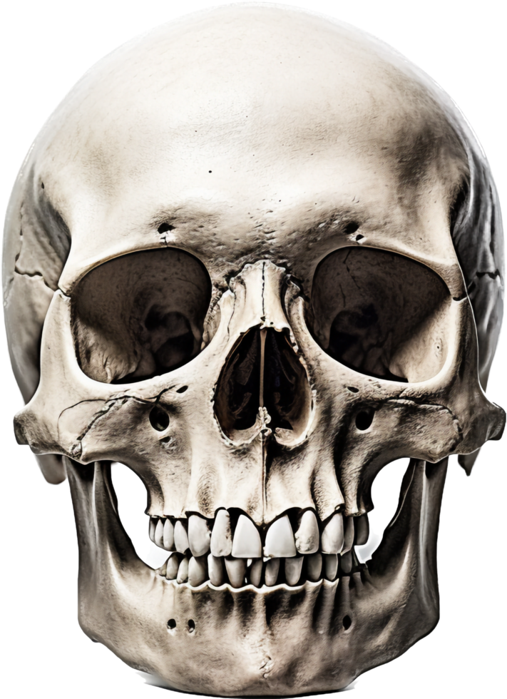 Skull with . png