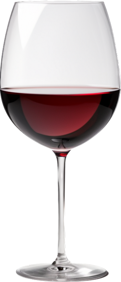 Wine glass png with AI generated.