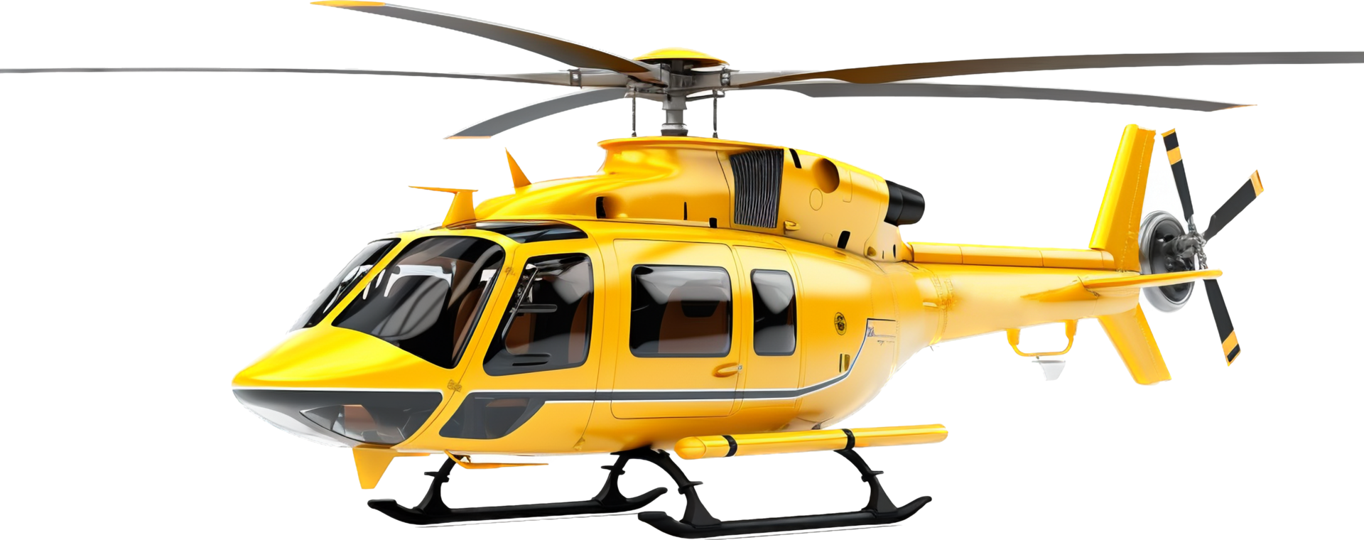 Helicopter png with AI generated.