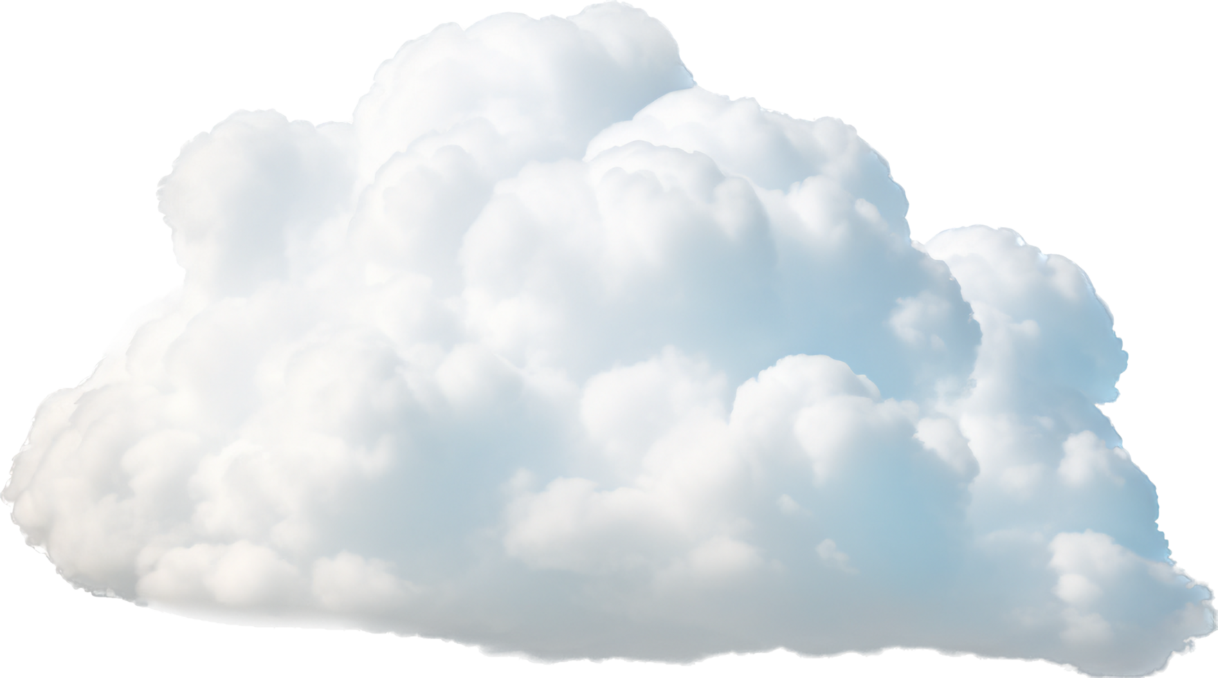 Cloud png with AI generated.