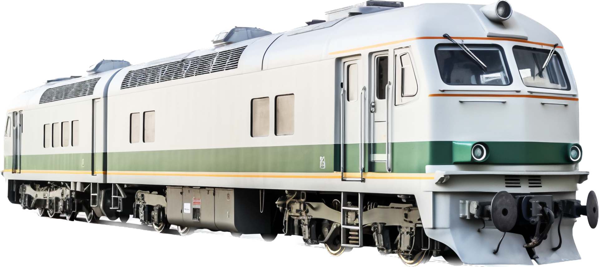 Train png with AI generated.