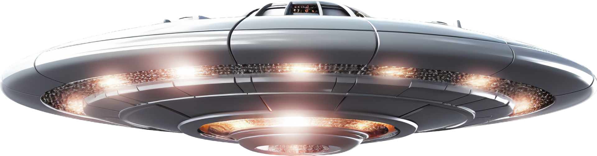 Ufo png with AI generated.
