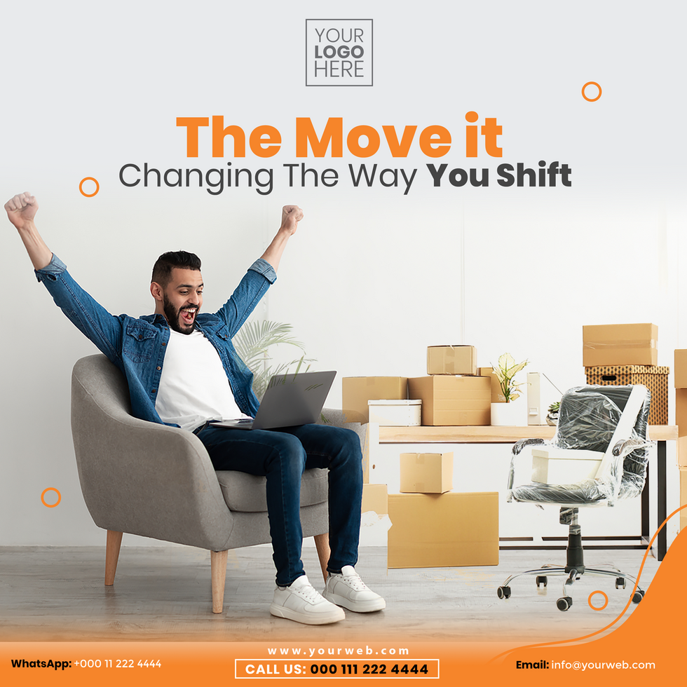 Movers Template Post psd