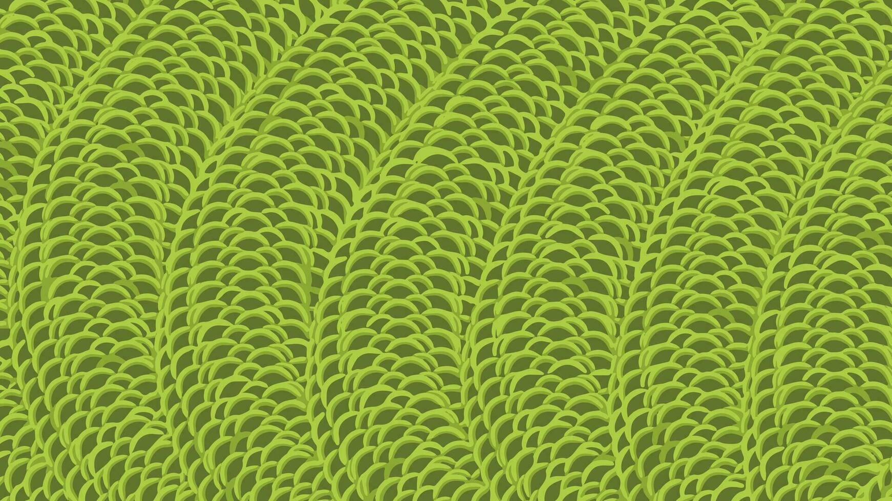 Snake skin pattern. Green color. Vector isolated. Texture of snake or crocodile skin. Fashion print. Fashion and stylish background, pattern for textile