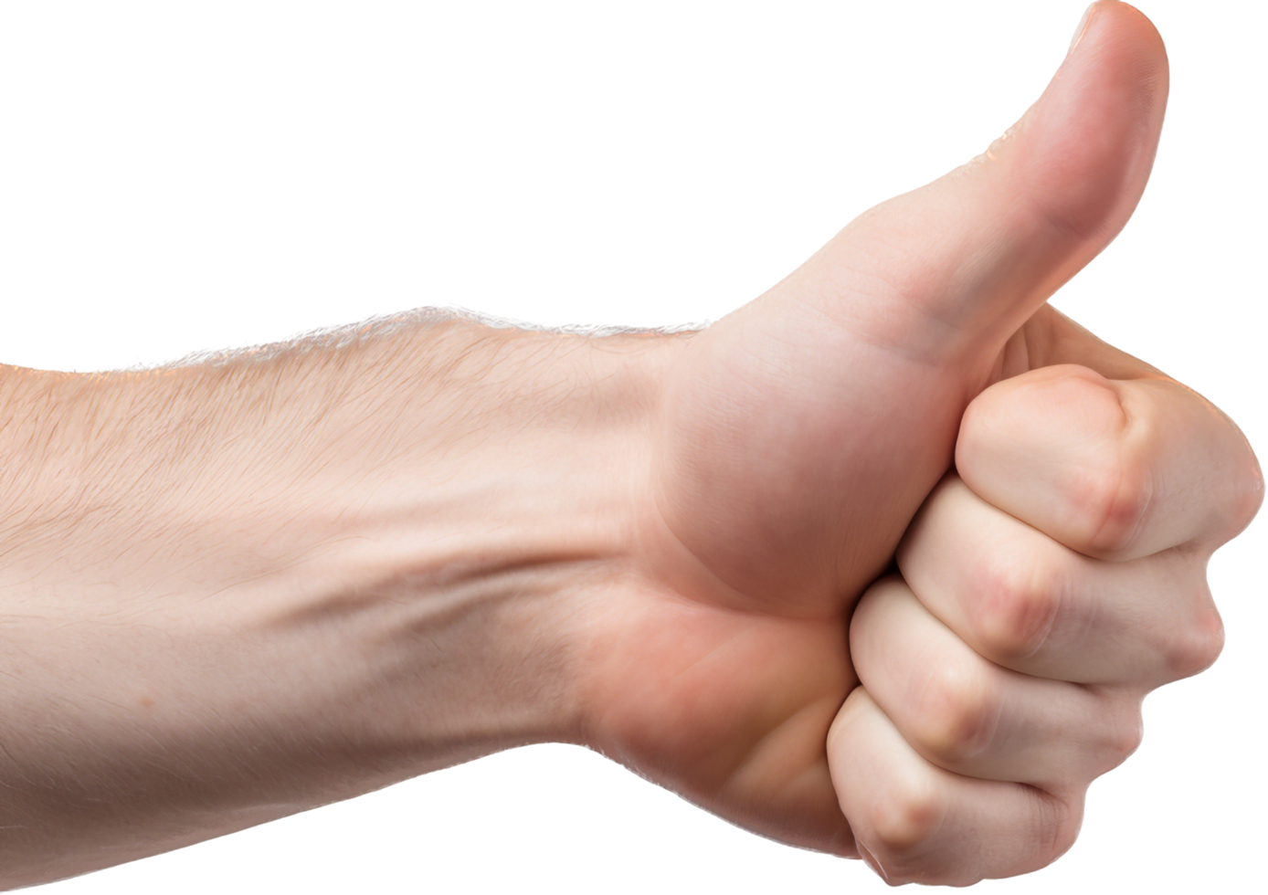 Pointing hand with . png