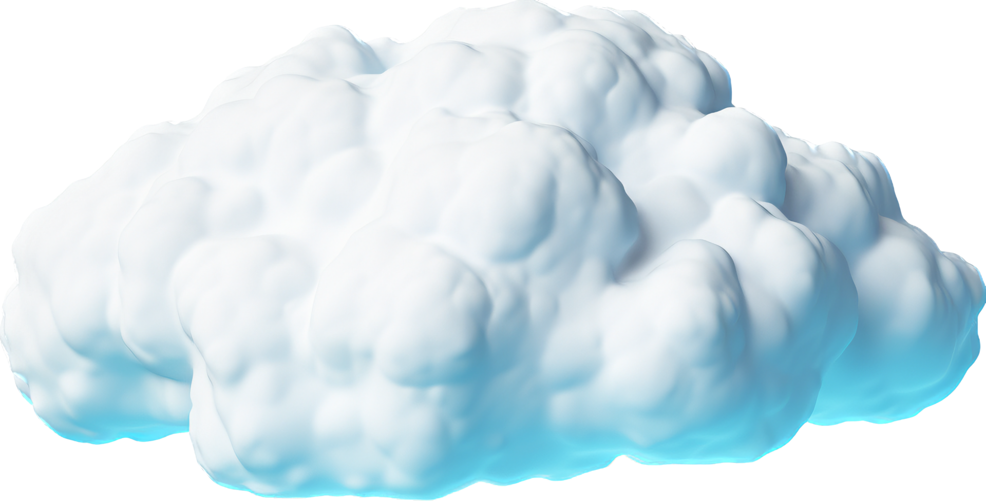 Cloud png with AI generated.