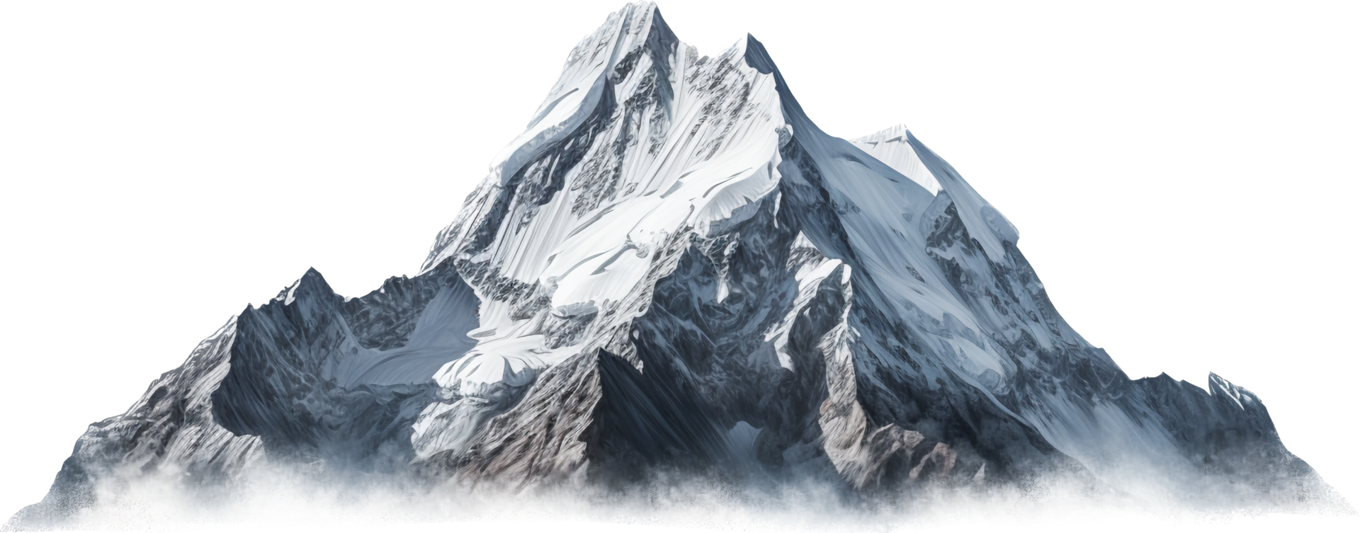 Montagne png avec ai généré.