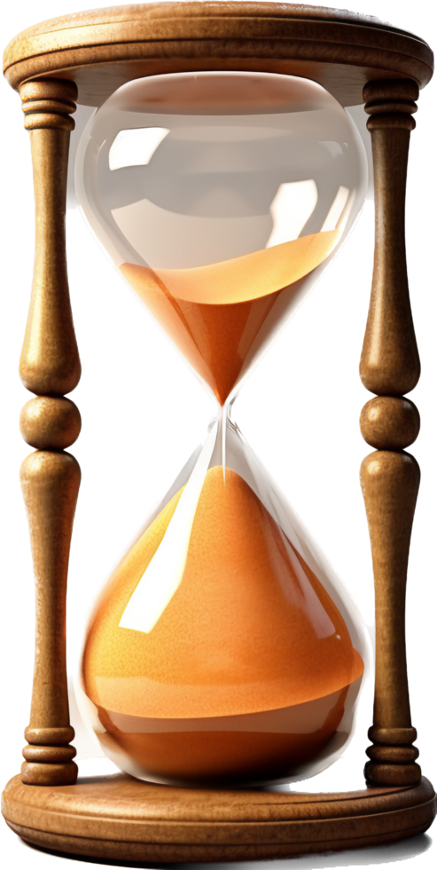 Hourglass with . png