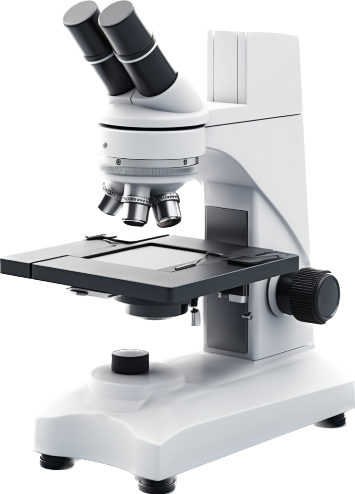 Microscope with . png
