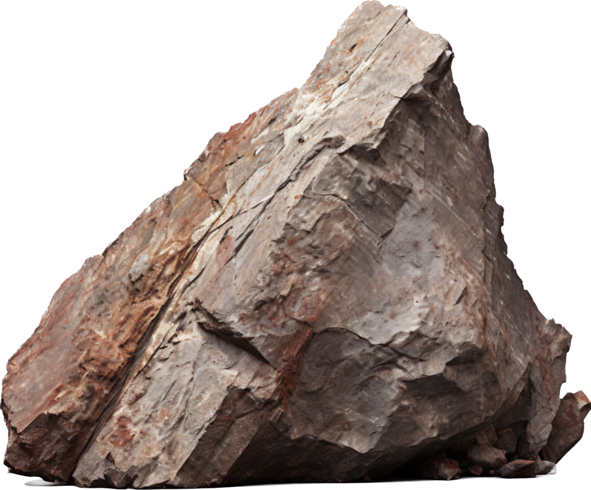 Obsidian rock with . png