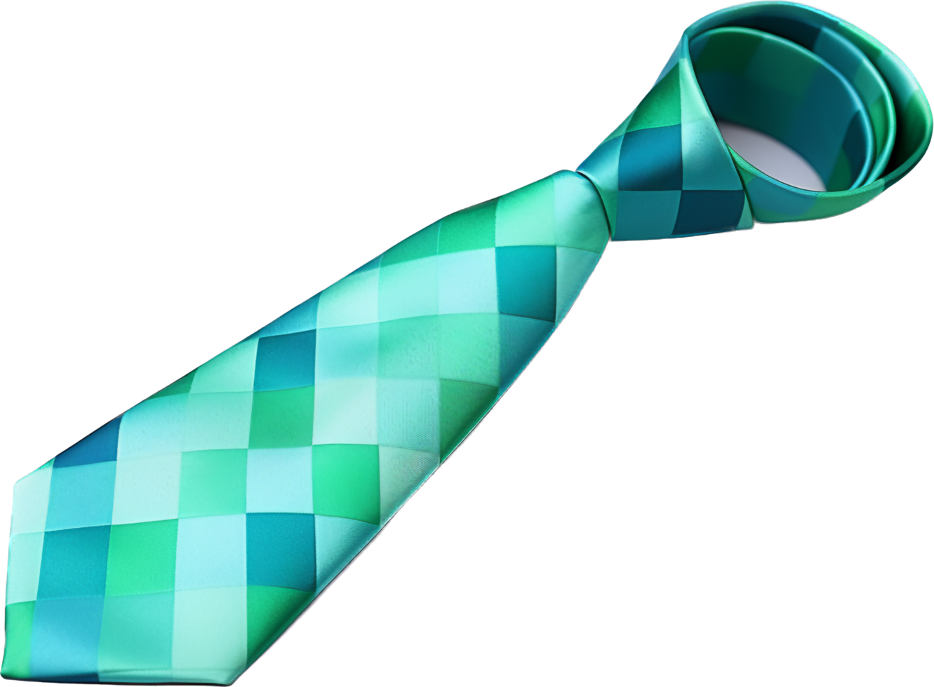 Necktie png with AI generated.