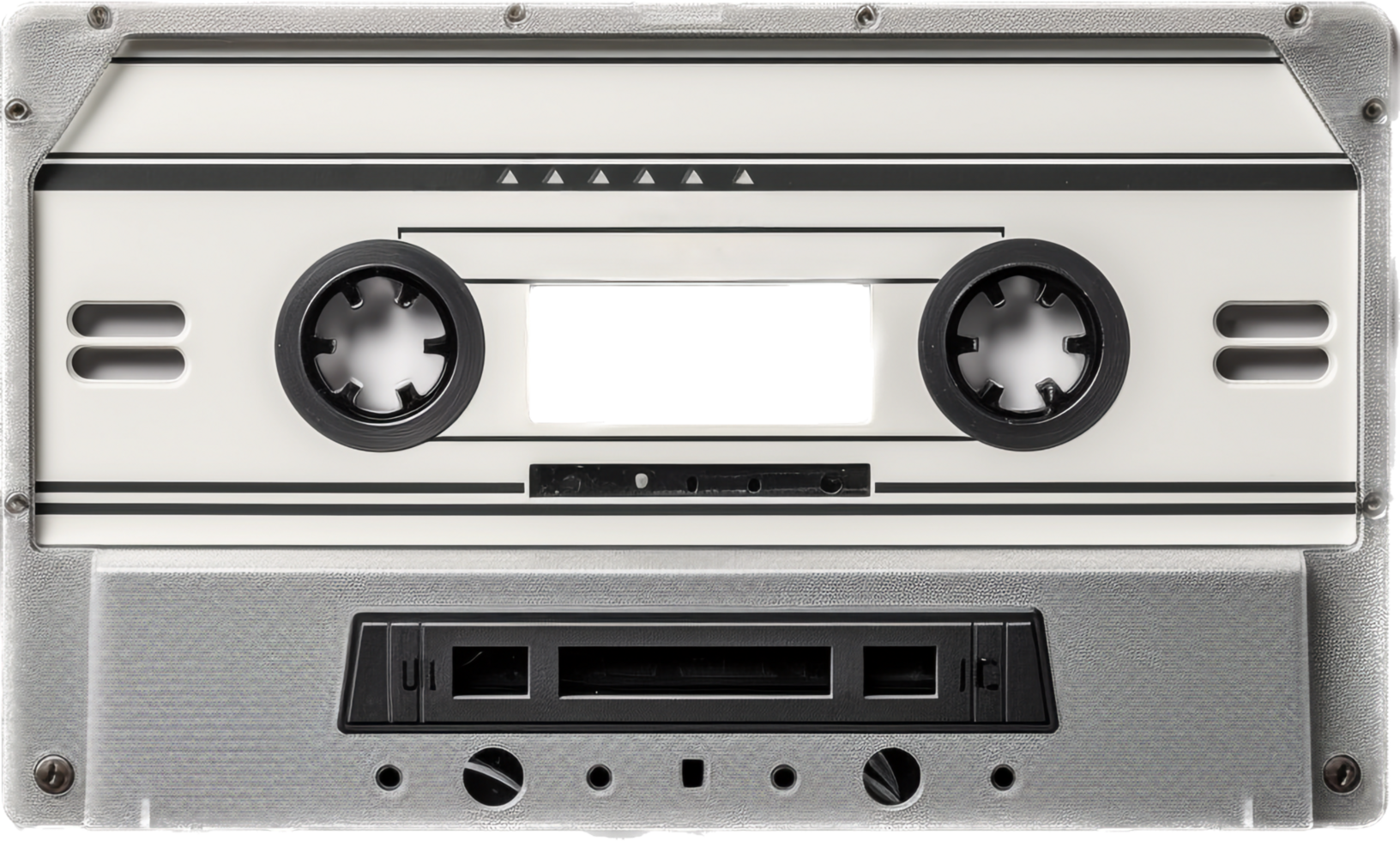 Cassette tape png with AI generated.